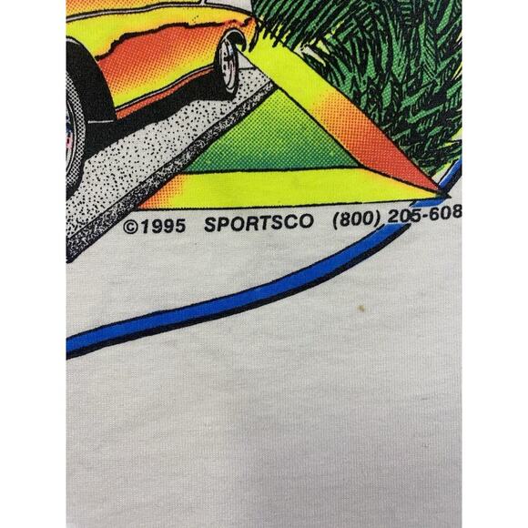 Cruisin' 66 Shirt Medium/ Large? White The Mother Road 90's Vintage - Picture 6 of 12